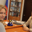 глава округа Виктор Молотков и Виктория Савельева заключили договор о целевом обучении - фото - 2 - Духовщинский район